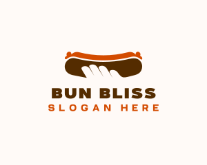 Hot Dog Sandwich Buns logo design