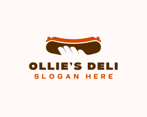 Hot Dog Sandwich Buns logo design