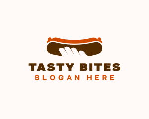 Hot Dog Sandwich Buns logo design