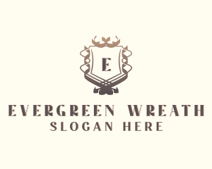 Royal University Wreath logo design