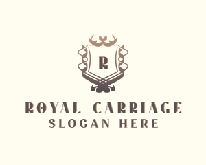 Royal University Wreath logo design