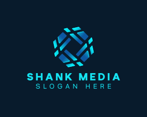 Technology Software Media logo design