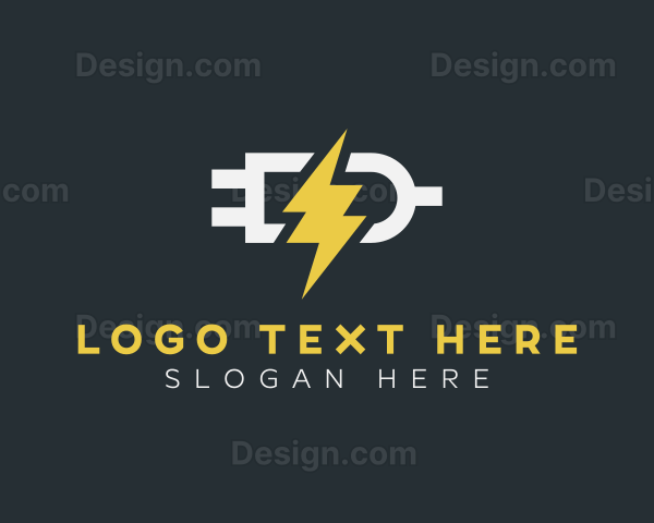 Charging Lightning Plug Logo