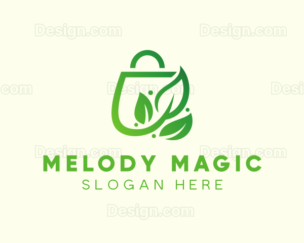 Plant Leaf Bag Logo