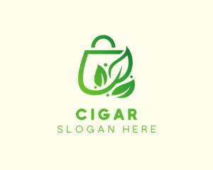 Plant Eco Bag logo design