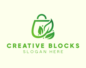 Plant Eco Bag logo design