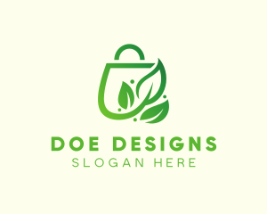 Plant Eco Bag logo design