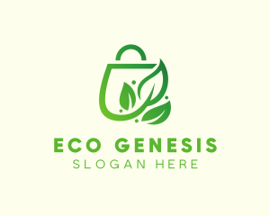 Plant Eco Bag logo design