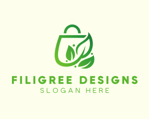 Plant Eco Bag logo design