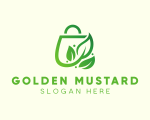 Plant Leaf Bag logo design