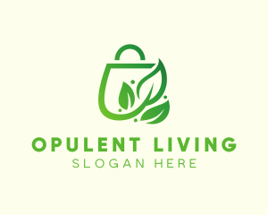 Plant Leaf Bag logo design