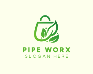 Plant Eco Bag logo design