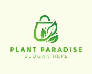 Plant Eco Bag logo design