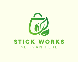 Plant Eco Bag logo design