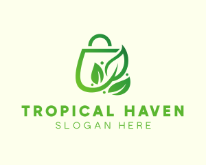 Plant Eco Bag logo design