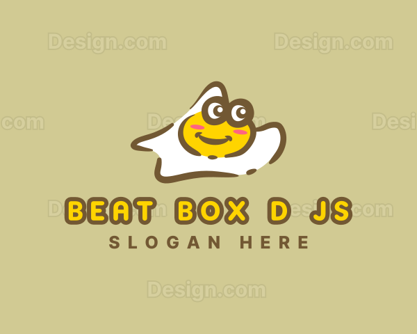 Egg Yolk Breakfast Logo