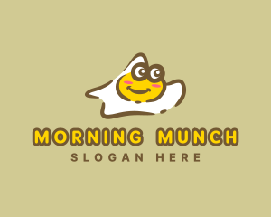 Egg Yolk Breakfast logo design