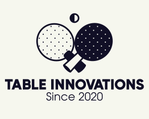 Ping Pong Table Tennis logo