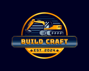 Industrial Excavator Builder logo design