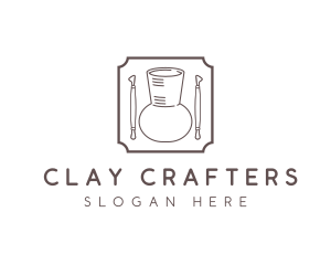 Handicraft Clay Pot logo design