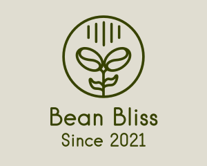Monoline Coffee Plant logo
