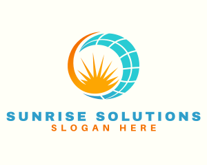 Solar Power Source  logo