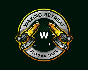 Car Waxing Polisher logo