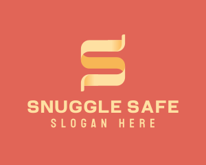 Ribbon Letter S logo