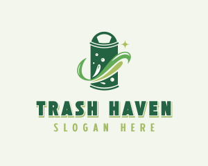 Trash Waste Disposal logo design