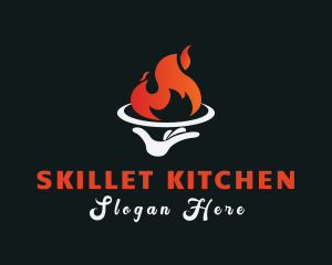 Flame Restaurant Dining logo design