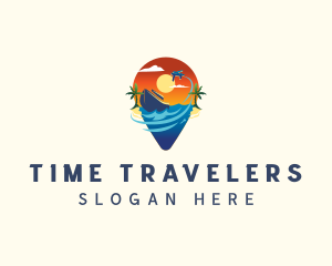 Travel Cruise Getaway logo design