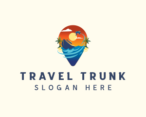 Travel Cruise Getaway logo design