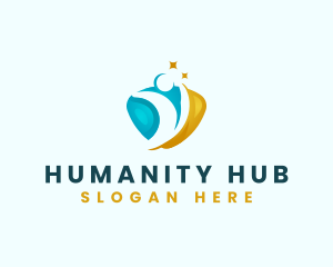 Human Leader Coaching logo design