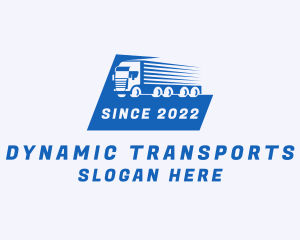 Truck Transport Service logo design