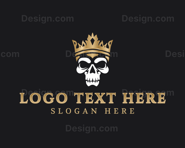 Royal Crown Skull Logo