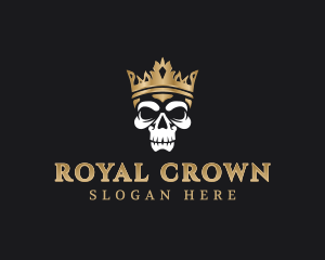 Royal Crown Skull logo design