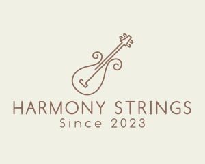 Minimalist Violin Instrument logo