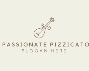 Music Violin Instrument logo