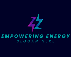 Lightning Tech Energy logo design