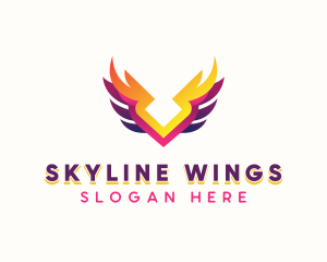 Holy Spiritual Wings logo design