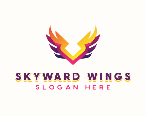 Holy Spiritual Wings logo design