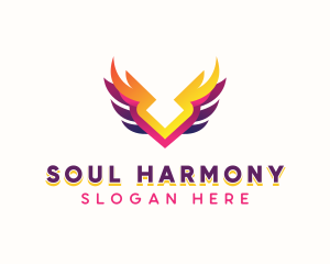 Holy Spiritual Wings logo design