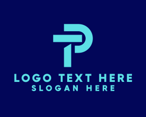Tech Startup Letter TP logo