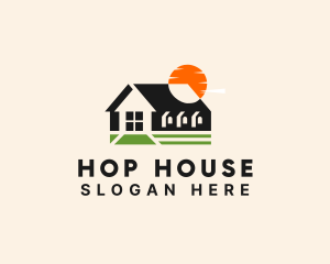 House Residential Property logo design