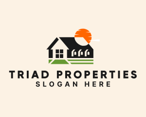 House Residential Property logo design