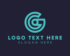 Target Letter G Tech logo