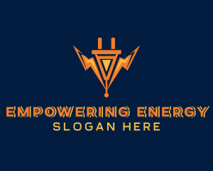 Electric Socket Energy logo design