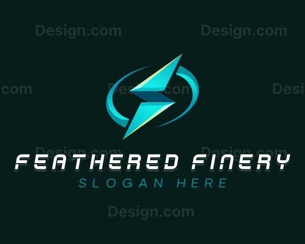 Electric Lightning Bolt Logo