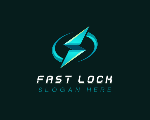 Electric Lightning Bolt Logo