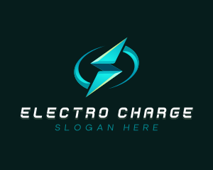 Electric Lightning Bolt logo design